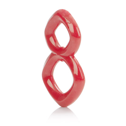 CalExotics Crazy 8 Ring – Red – Stretchy Dual Support Enhancer