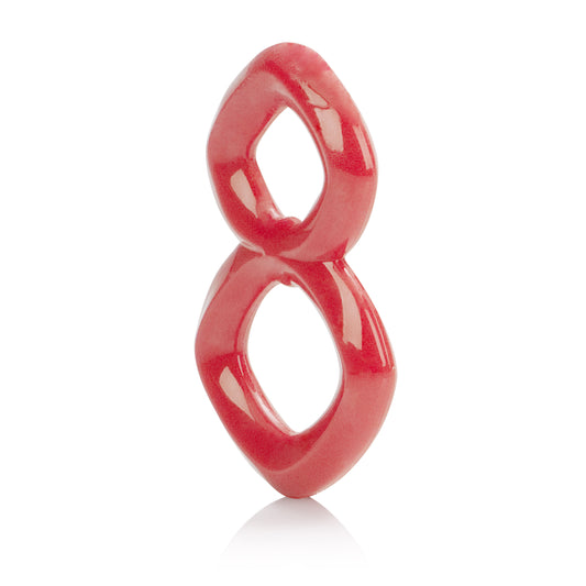CalExotics Crazy 8 Ring – Red – Stretchy Dual Support Enhancer