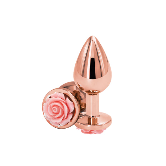 Rear Assets Rose Medium Anal Toy – Pink