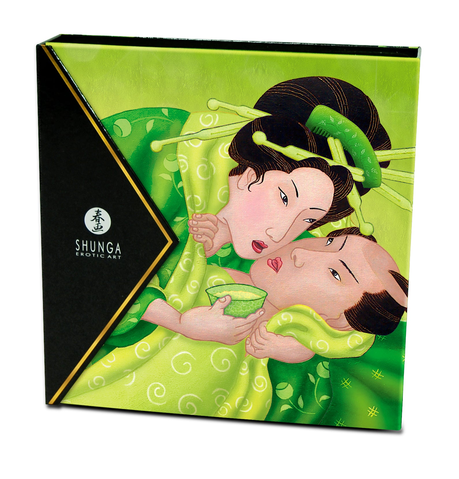 Shunga Geisha's Secrets Gift Set - Massage Oils, Candle, and Lubricant - Organica