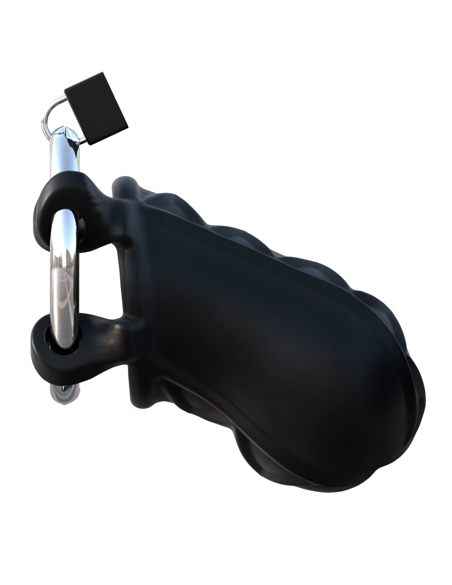 Fantasy C-Ringz Extreme Silicone Cock Blocker – Black Chastity Device