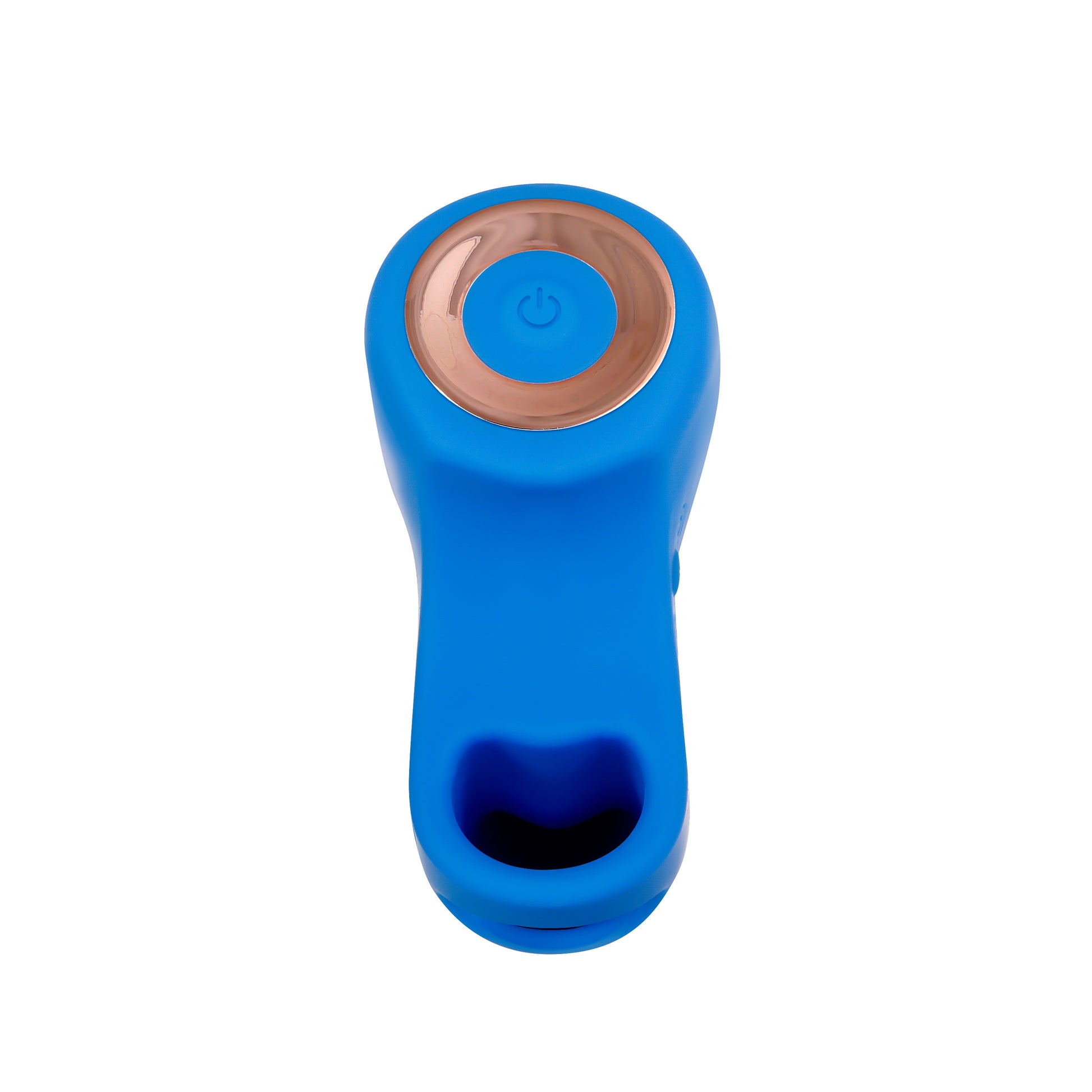 Evolved Novelties Flick It Finger Vibe with Tongue-Flicking Base – Blue