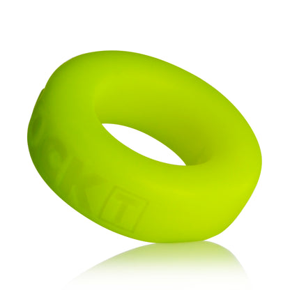 Oxballs COCK-T Comfort Cockring - Acid Yellow - Soft Silicone Design