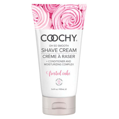 Coochy Shave Cream - Frosted Cake - 3.4 Oz - Moisturizing Shave Cream