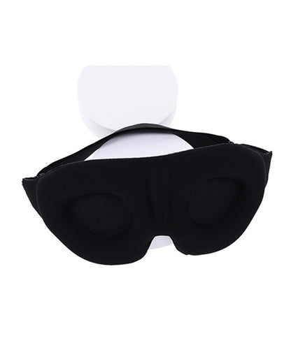Sportsheets Blackout Blindfold - Adjustable Memory Foam Eye Mask - Black