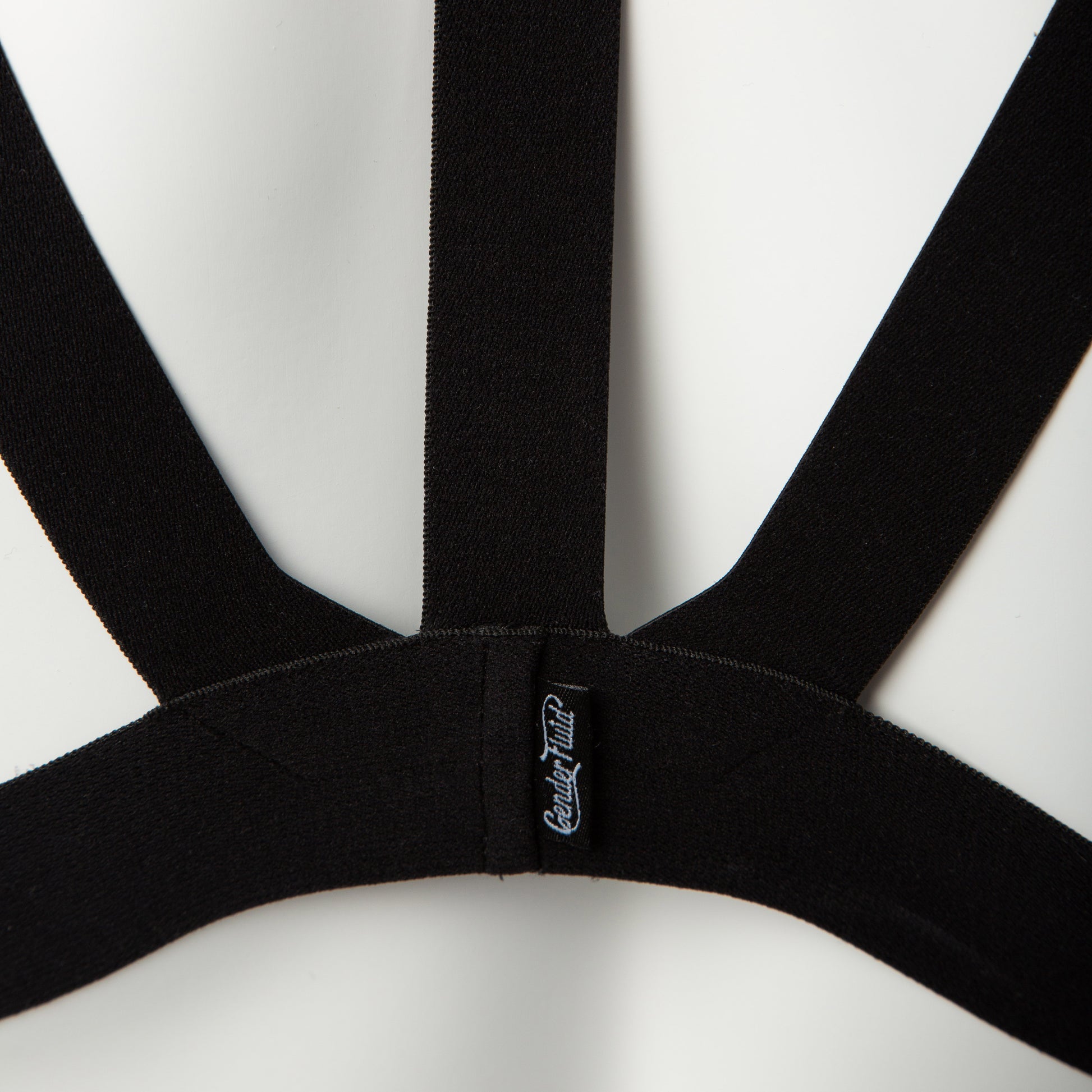 Gender Fluid Majesty Harness - Small-Large - Black - Unisex Body-Hugging Design