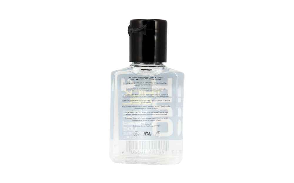 Elbow Grease H2O Classic Thick Gel – Water-Based Lubricant – 24ml