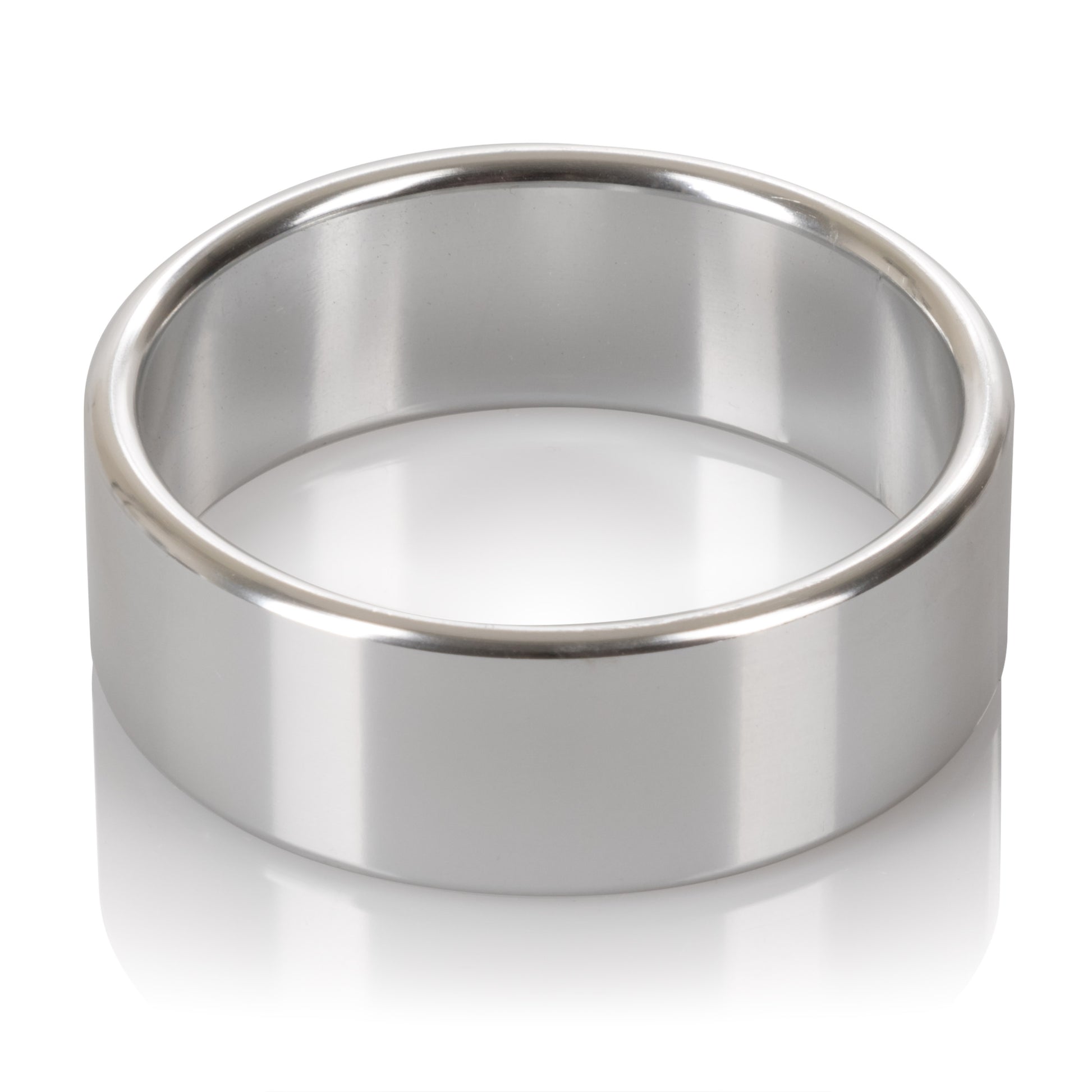 CalExotics Alloy Metallic Extra Large Enhancement Rings – Silver