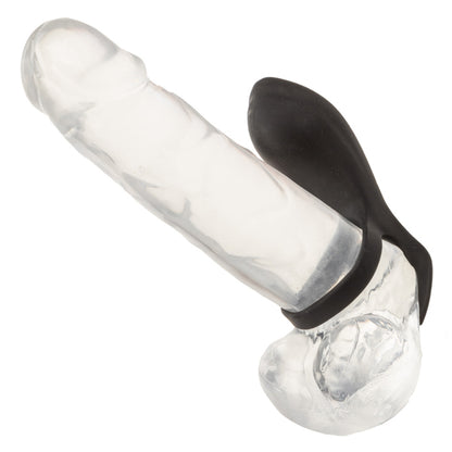 CalExotics Closer Intimate Rechargeable Ring Feel - Black - 10 Speed Vibrating Ring