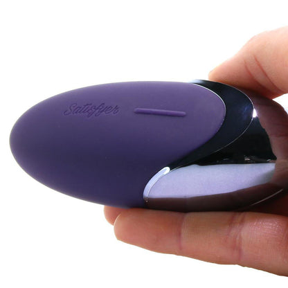 Satisfyer Layons Purple Pleasure 15-Function Rechargeable Silicone Stimulator – Purple