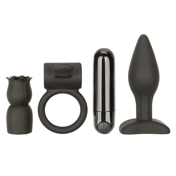 CalExotics Pleasure Kits Allure Collection – Black – Multi-Function Pleasure Kit