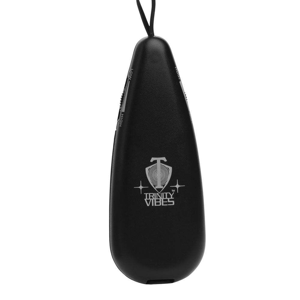 XR Brands Clear Multi-Speed Vibrating Head Teaser with Wired Remote