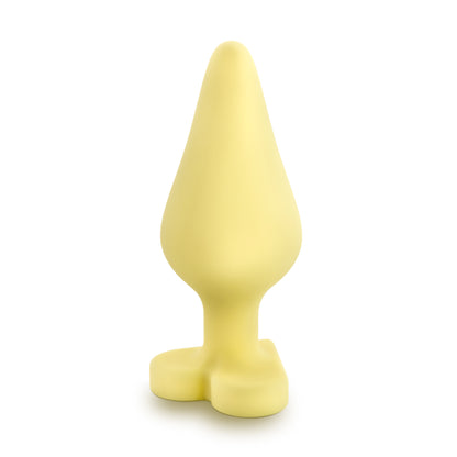 Blush Naughty Candy Heart Spank Me Plug – Yellow
