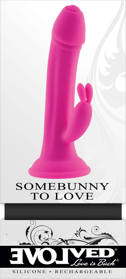 Evolved Novelties Somebunny to Love Rabbit Vibrator with 9 Speeds – Pink