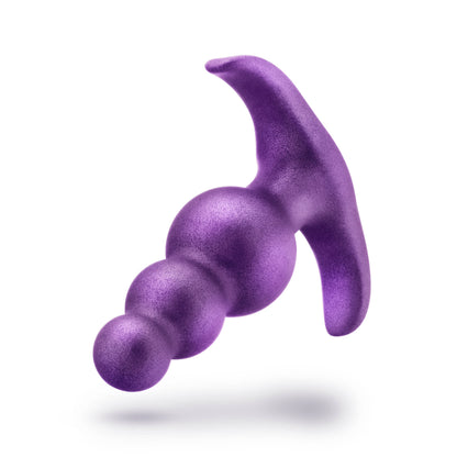 Blush Anal Adventure Matrix Supernova Plug - Galactic Purple - Progressive Beads