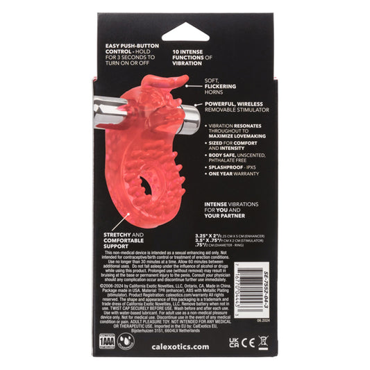 CalExotics Couple's Raging Bull Enhancer – Red