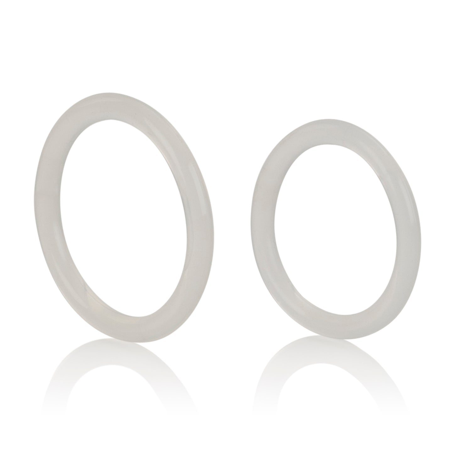 CalExotics Silicone Rings – Multi-Functional Large and X-Large Rings – Clear