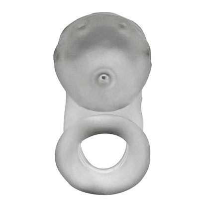 Oxballs Airlock Air-Lite Vented Chastity Device – Clear Ice