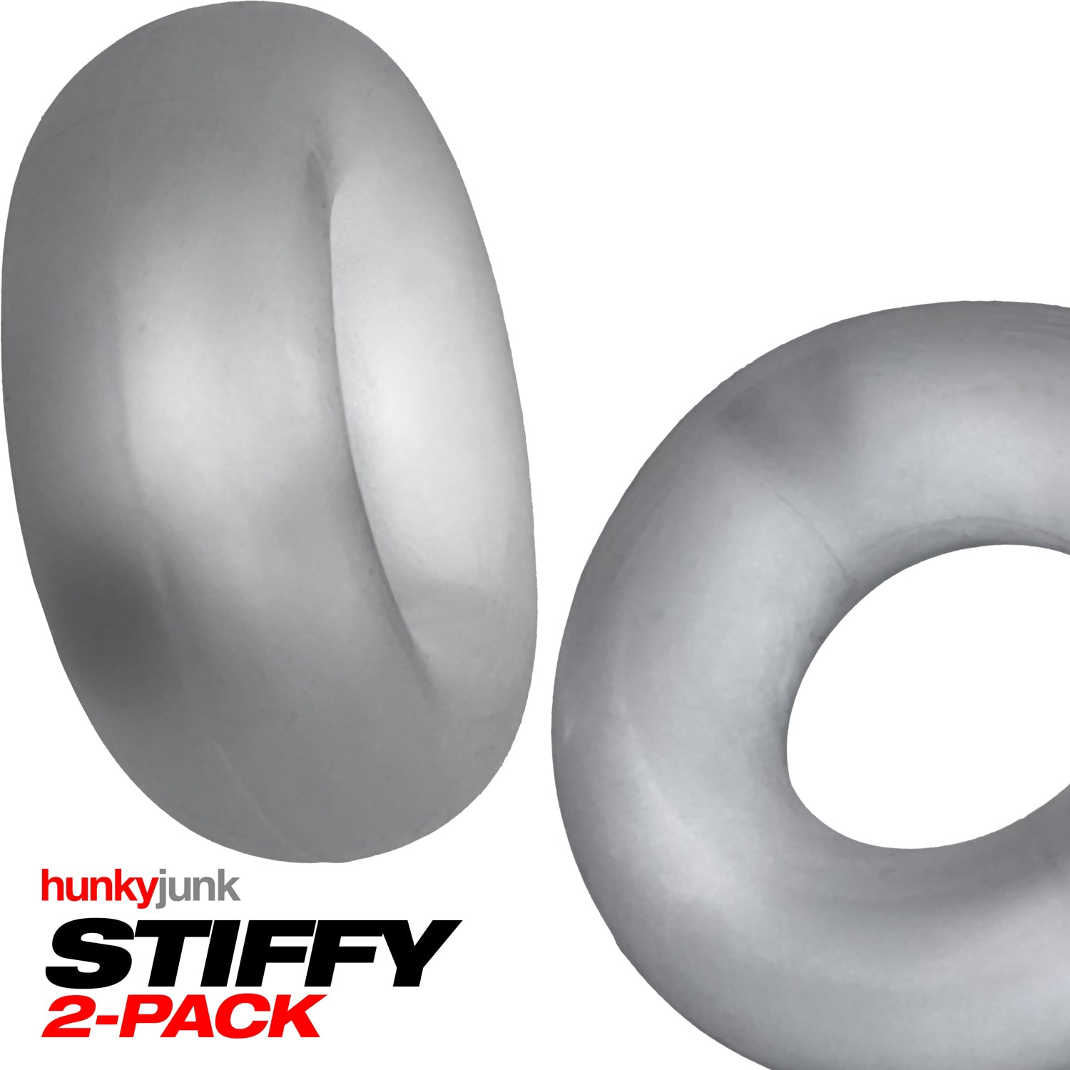 Oxballs Stiffy 2-Pack Bulge-Rings – Clear Ice