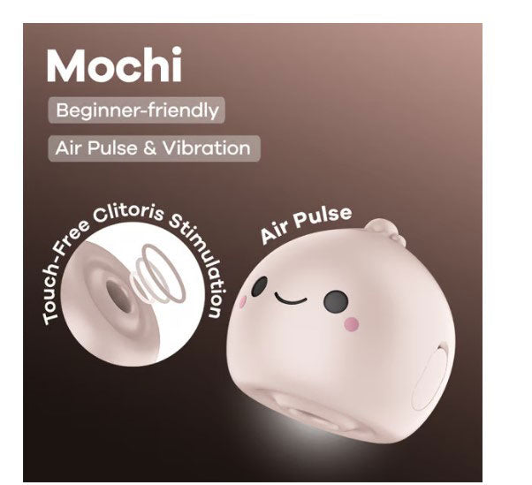 Satisfyer Mochi Air Pulse Vibrator – Beige