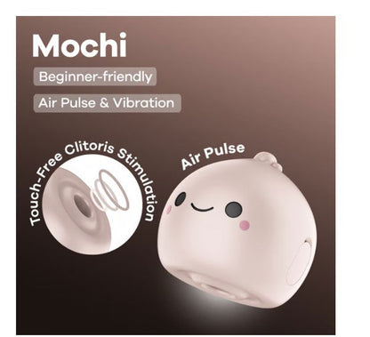 Satisfyer Mochi Air Pulse Vibrator – Beige