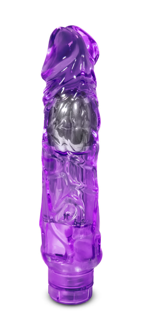 Blush Wild Ride Vibrator - Multi-Speed Waterproof - Purple