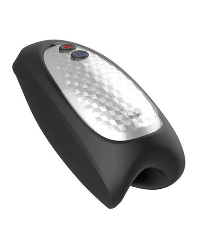 Score Grip 7 Vibrating and Warming Masturbator – Black