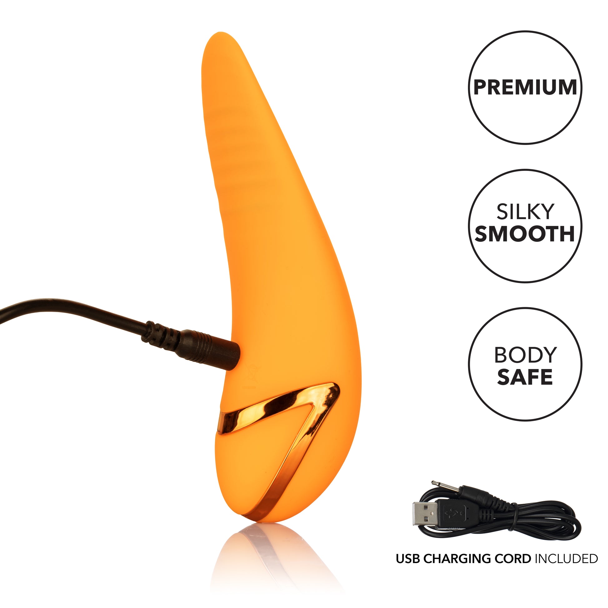 California Dreaming Hollywood Hottie Mini Massager – Orange
