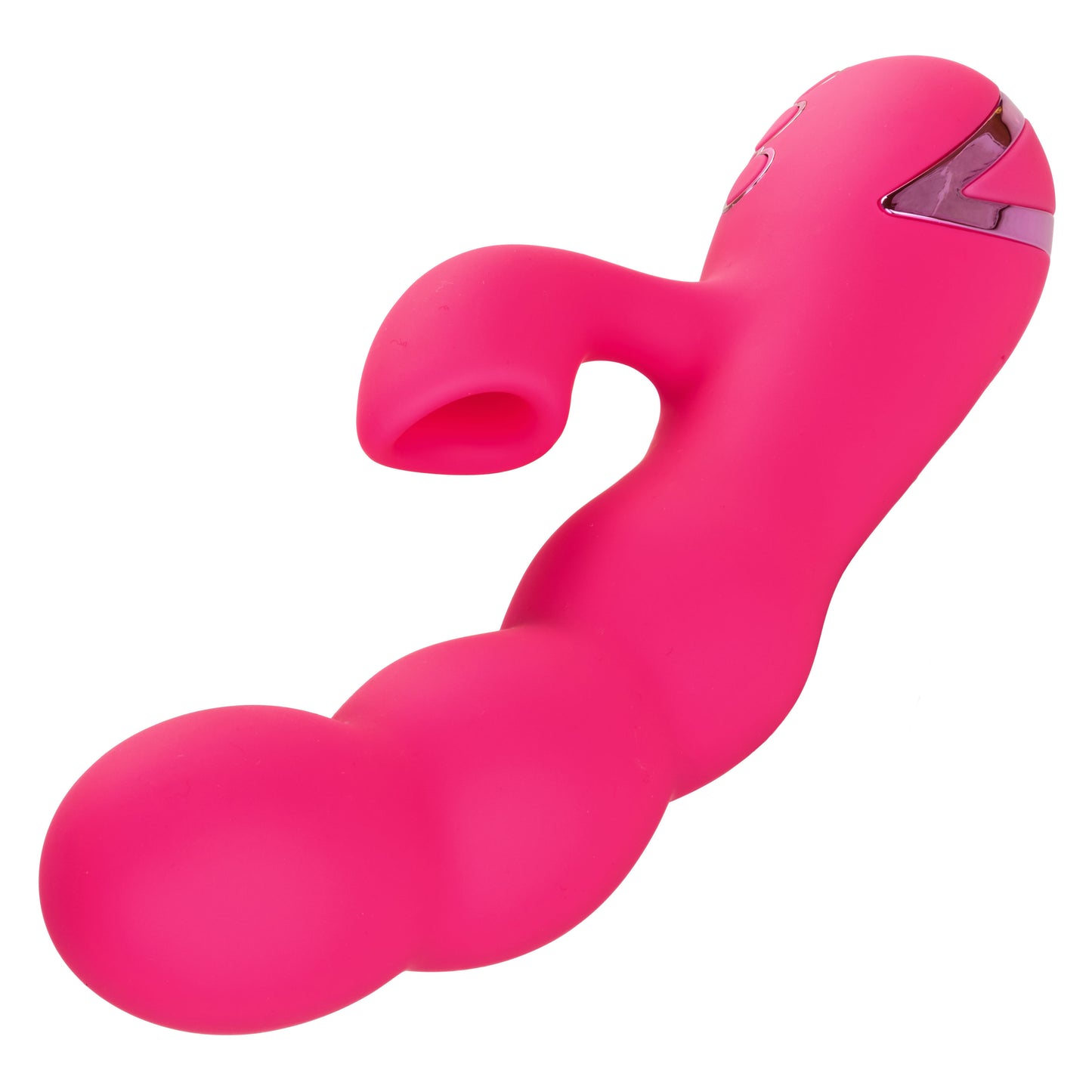California Dreaming Oceanside Orgasm Massager – Pink with Multi-Function Suction and Vibration