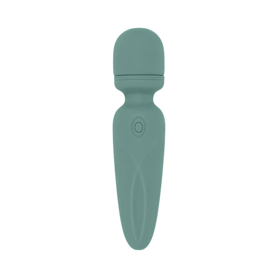 Evolved Novelties Rumble Wand Vibrator – Green – Multi-Speed Waterproof