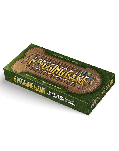 The Pegging Game - Cribbage Board Game with Phallic Design