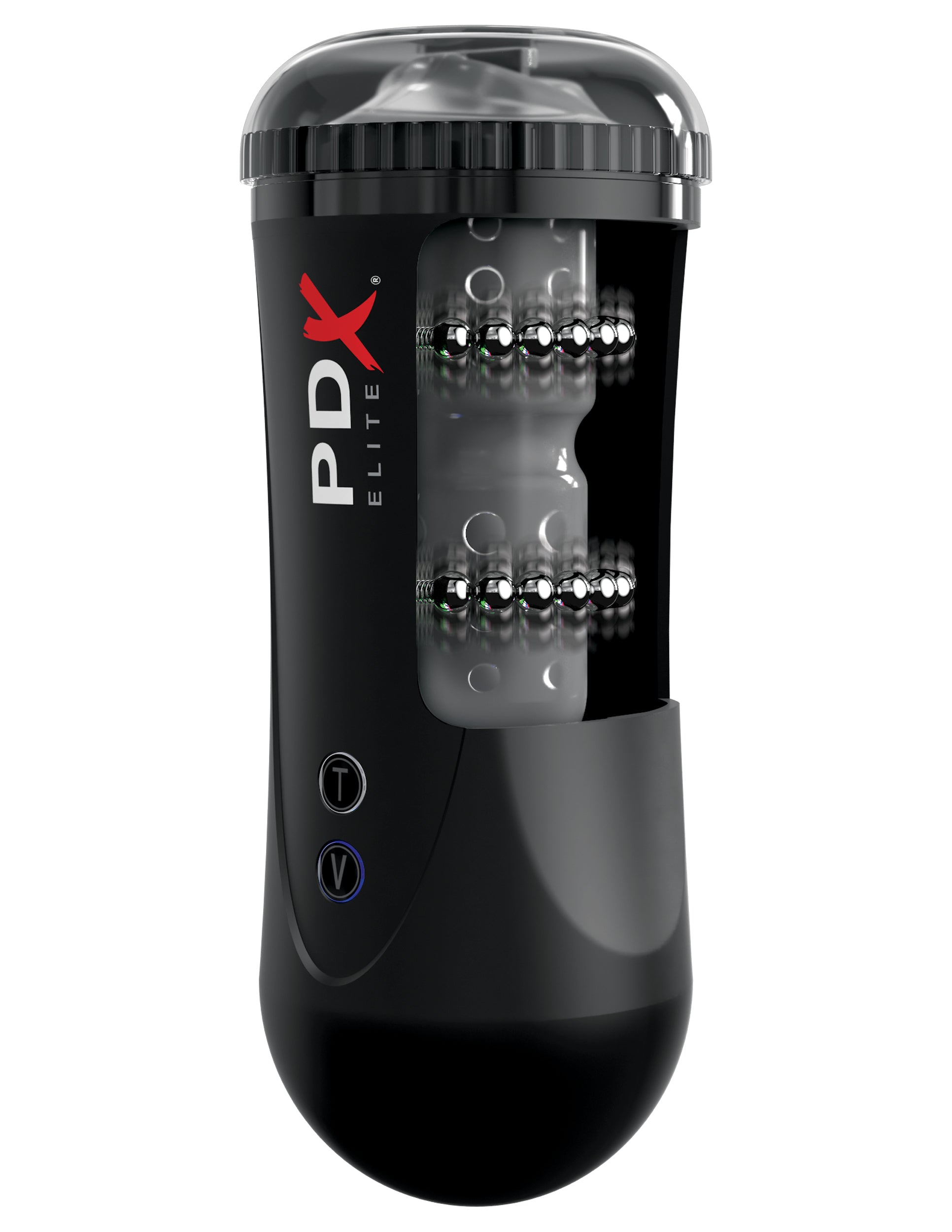 Pipedream Moto Stroker Automatic Thrusting and Vibrating Stroker – Black