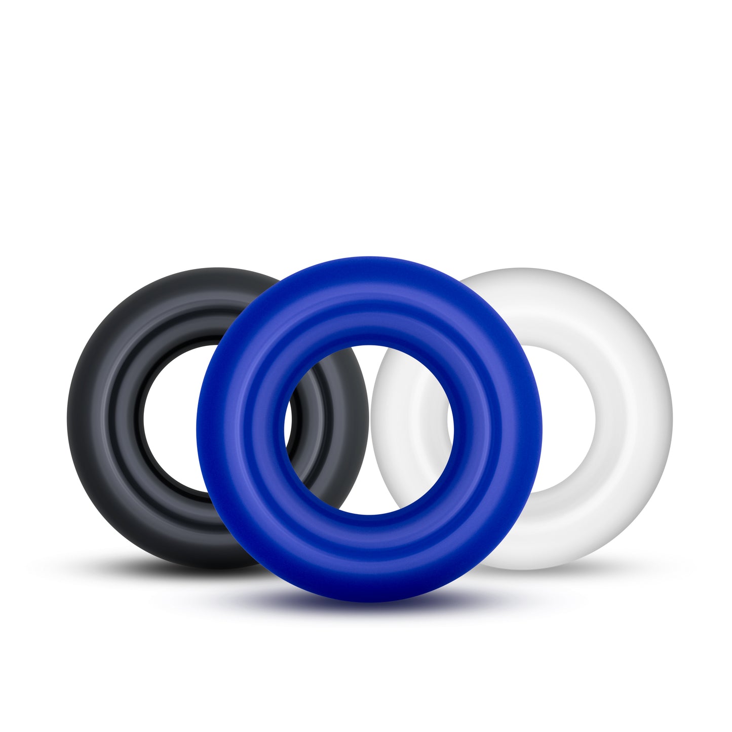 Blush Stay Hard Donut Rings – Cock Rings for Enhanced Stamina – Multi
