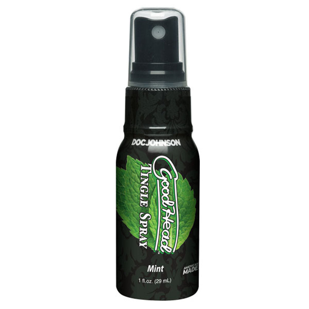 Doc Johnson Goodhead Tingle Spray – Mint Flavor – 1 Fl. Oz.