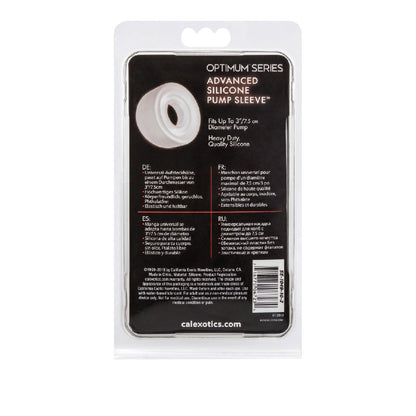 CalExotics Advanced Silicone Pump Sleeve - Clear - Heavy Duty