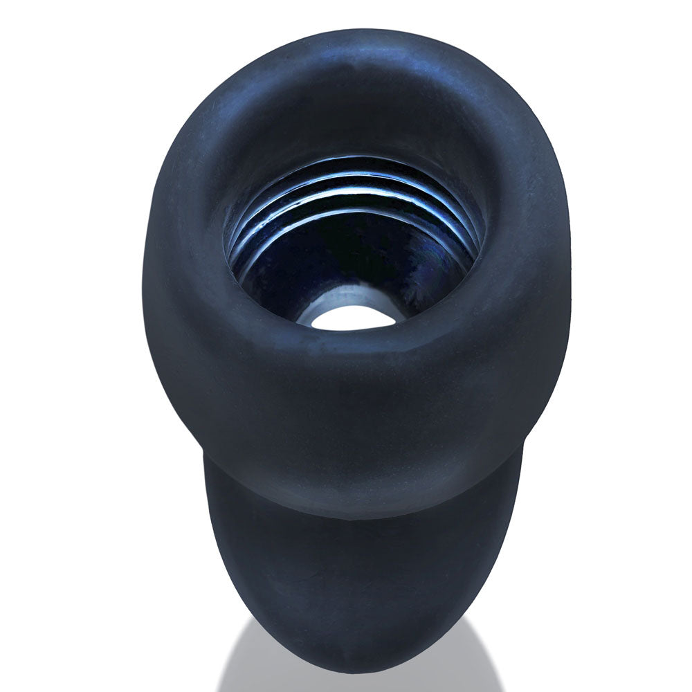 Oxballs Morph Hole 1 Small Silicone Sex Toy - Black Ice