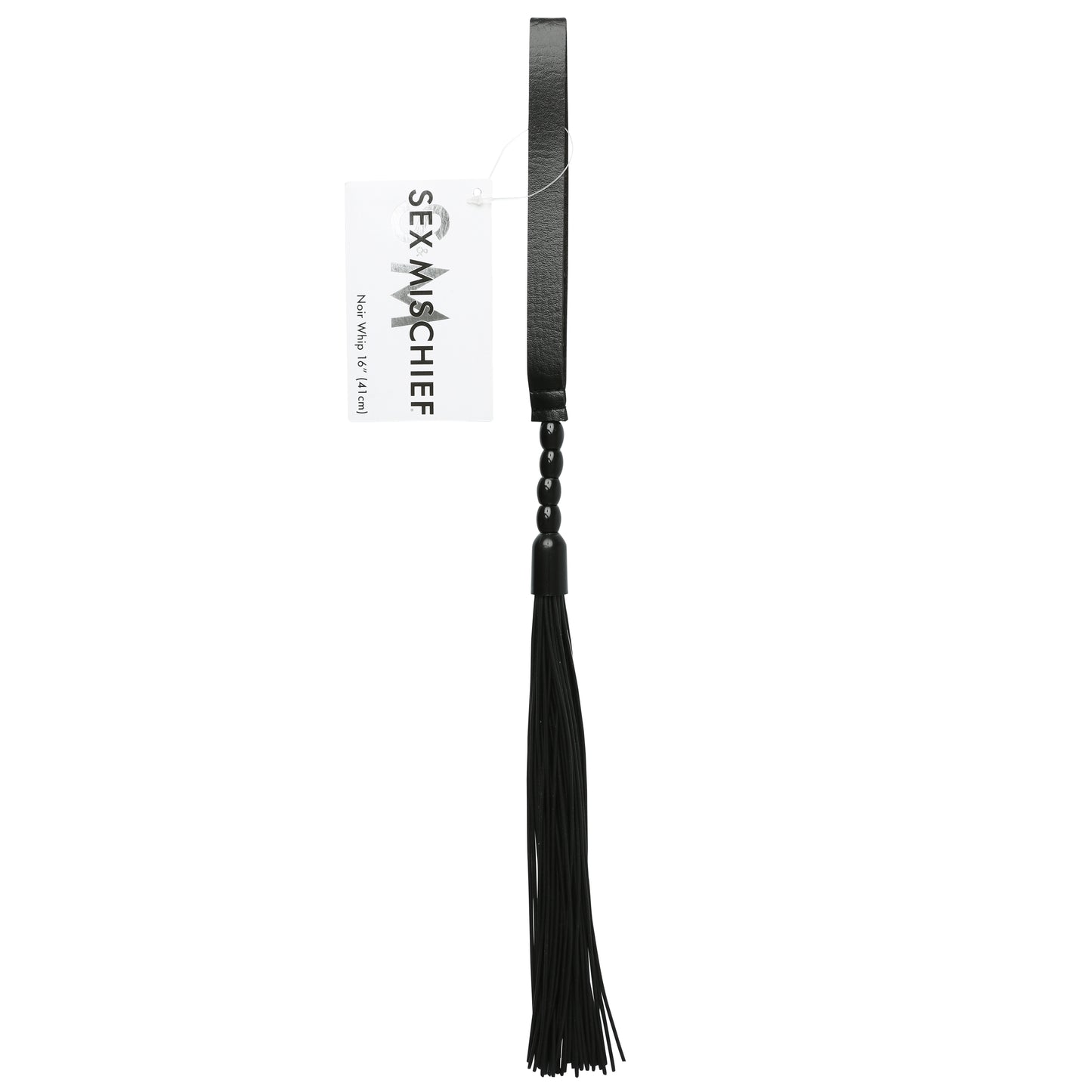Sportsheets Sex and Mischief Beaded Flogger – Black