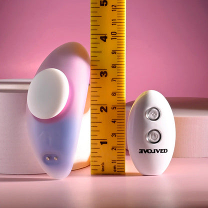 Evolved Novelties Paradise Panty Vibrating Device – Purple/Pink