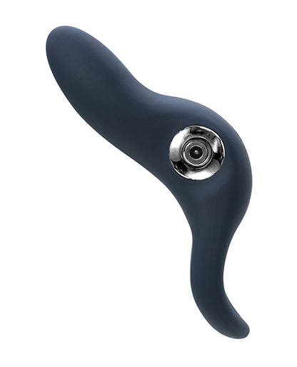 VeDO Sexy Bunny Rechargeable Ring - Black - Dual Motor Vibrating Silicone Ring