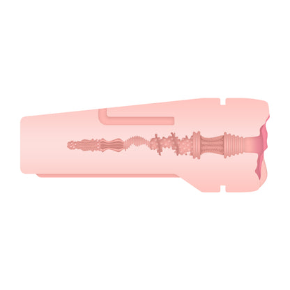 Evolved Novelties Grip It Light Canister Stroker with Vibrating C-Ring – Pink