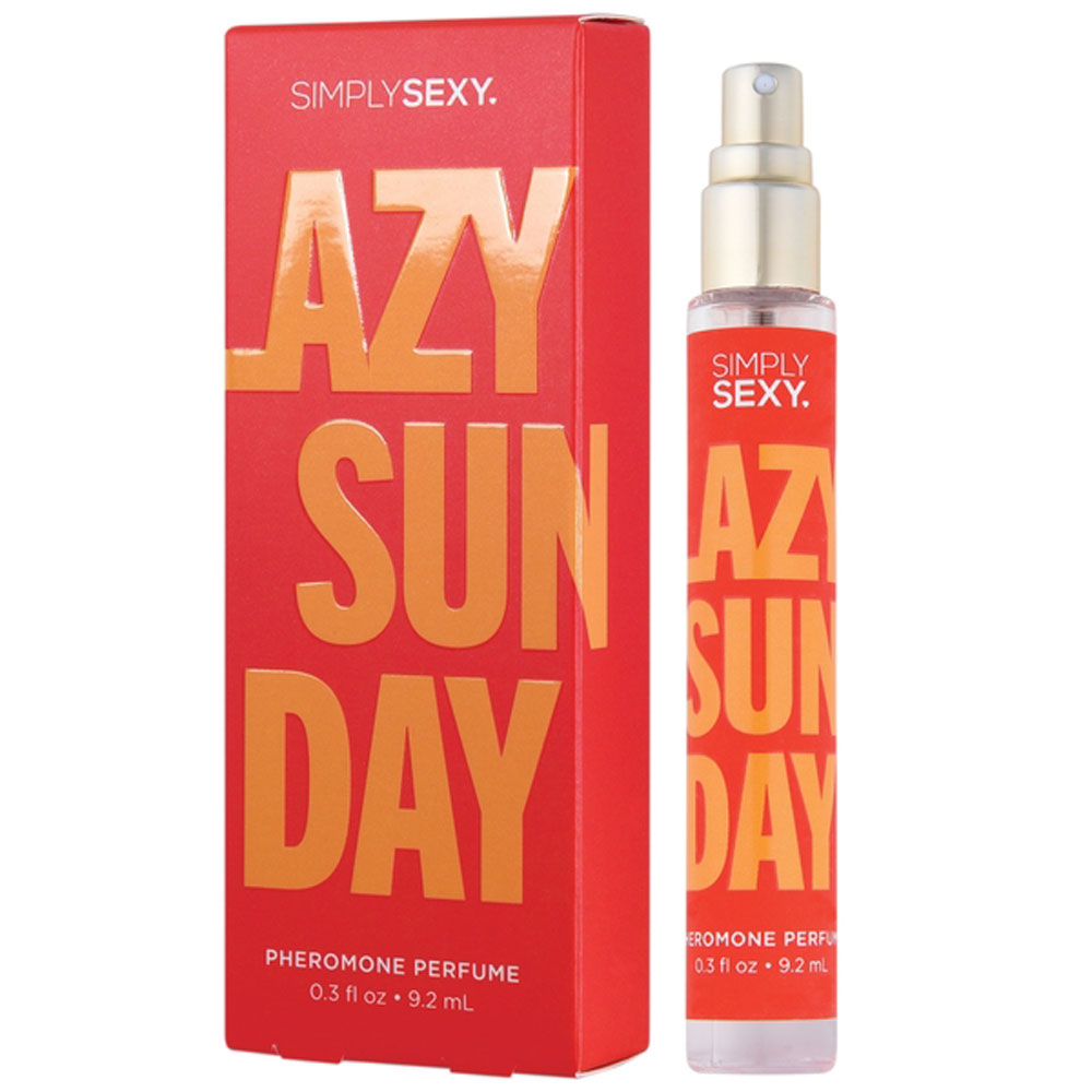 Simply Sexy Pheromone Perfume Lazy Sunday – Citrus and Woody Scent – 0.3 Oz