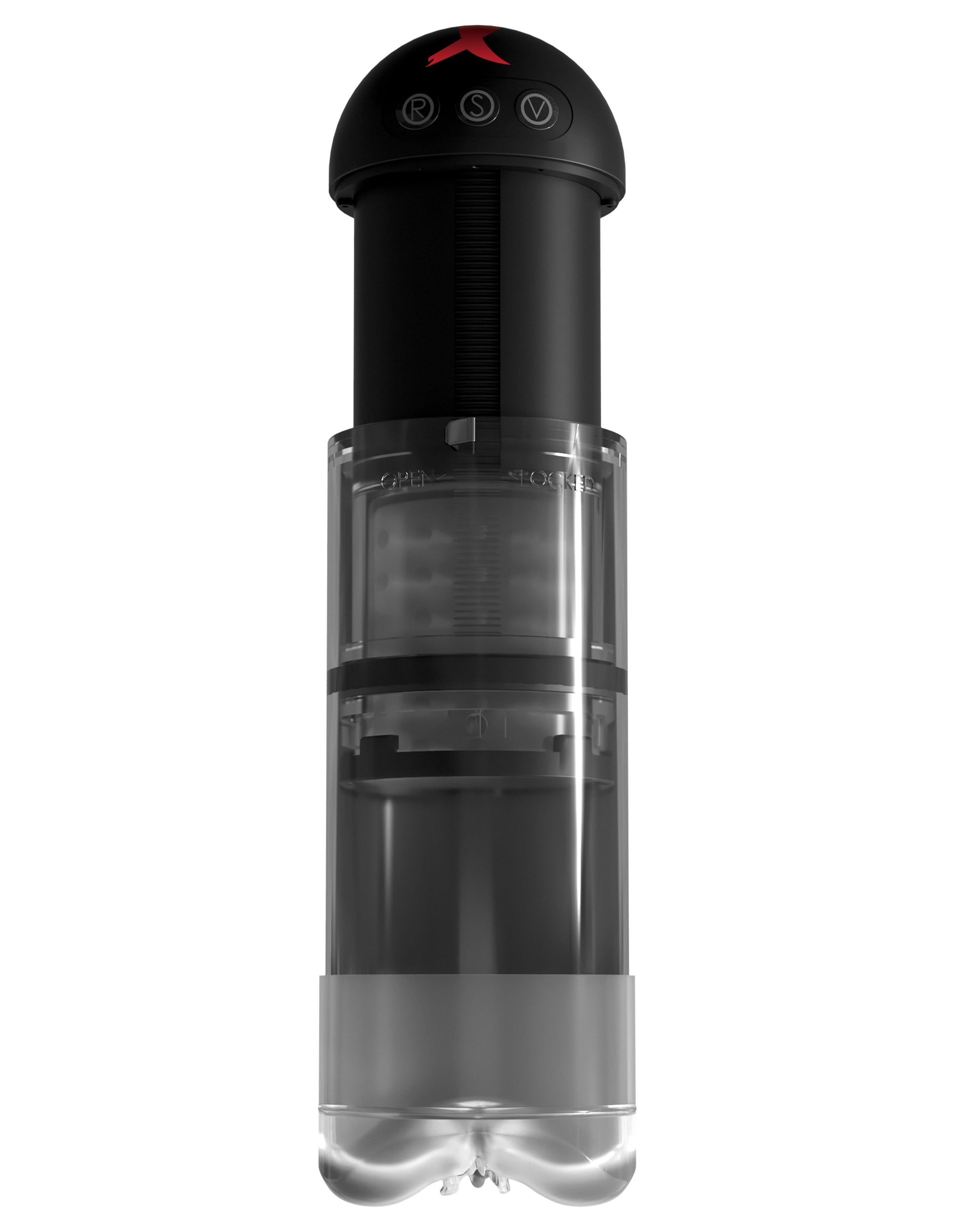Pipedream Extender Pro Vibrating Penis Pump with Multi-Speed Suction – Black