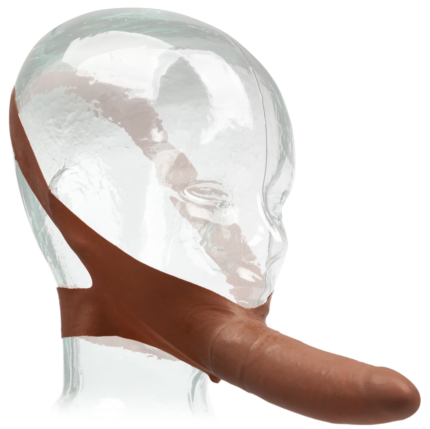 CalExotics Original Accommodator Latex Dong – Brown Oral Stimulation Device