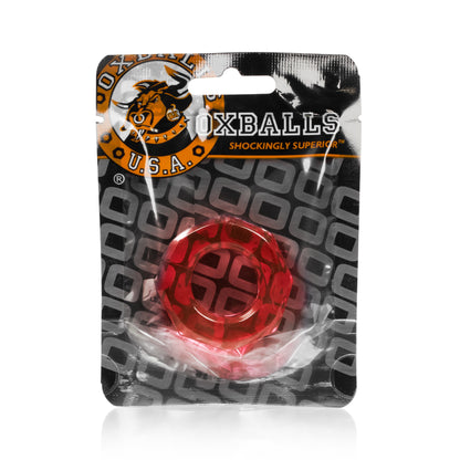 Oxballs Humpballs Cockring – Red – Soft and Durable Design