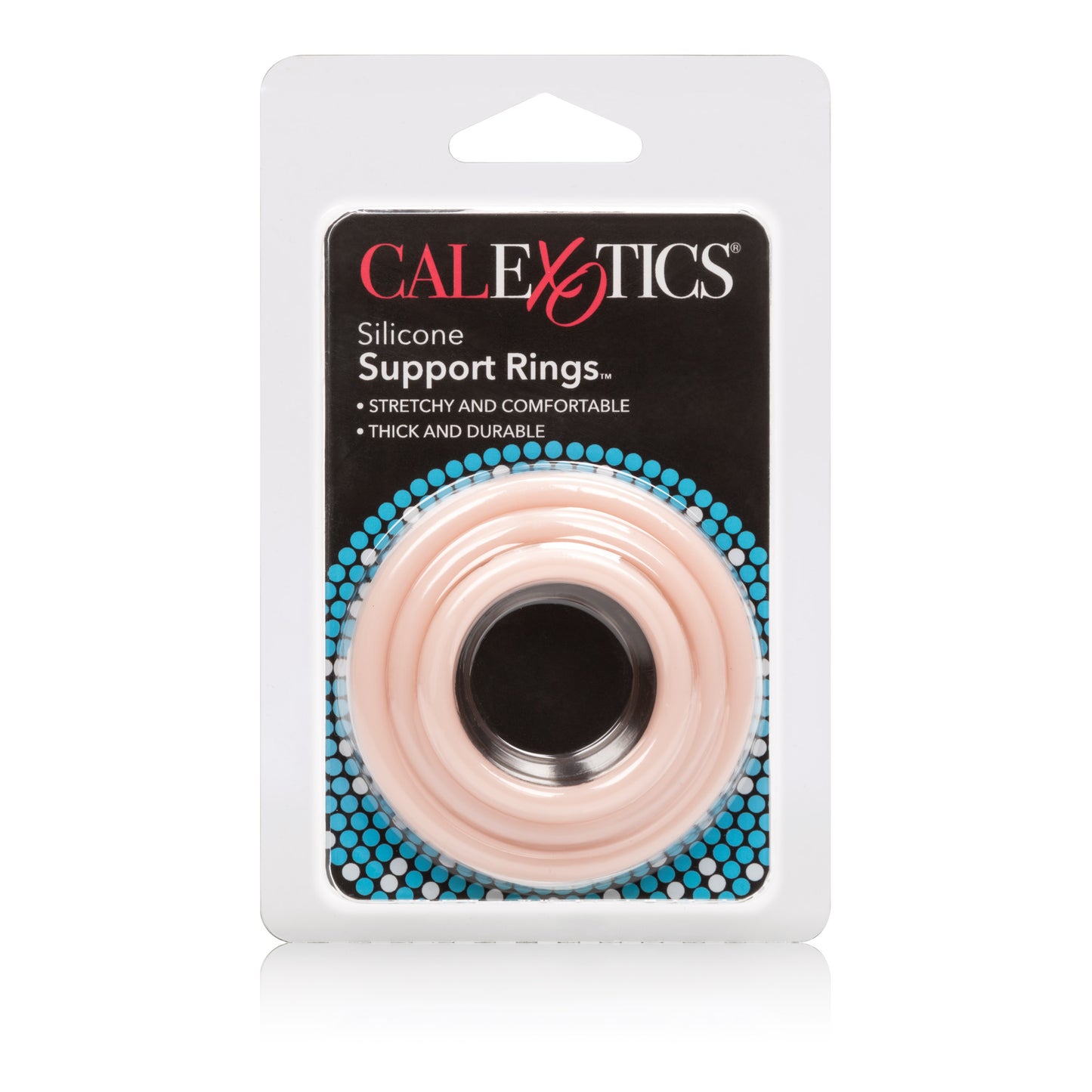 CalExotics Silicone Support Rings Set – Ivory – Erection Enhancers