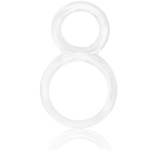 Ofinity Double Ring - Clear Erection Ring for Enhanced Performance