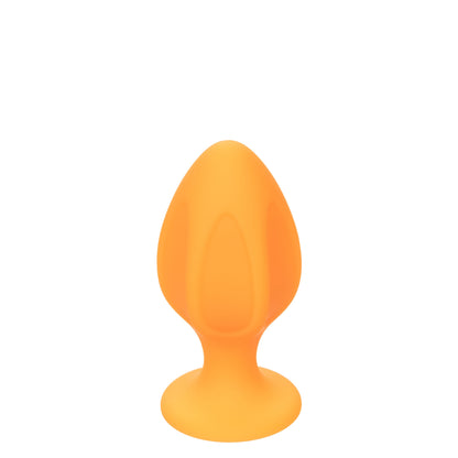 CalExotics Cheeky Anal Plug Set – Waterproof Silicone – Orange