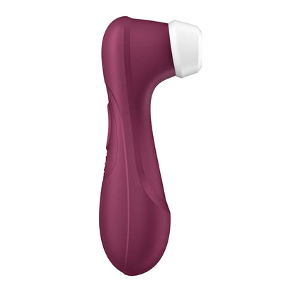 Satisfyer Pro 2 Generation 3 Air Pulse Stimulator with Vibration – Red Wine