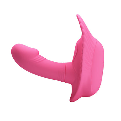 Pretty Love Fancy Clamshell G-Spot Vibrator - Pink