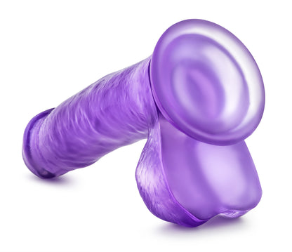 Blush B Yours Sweet N Hard 1 Dildo – Purple – Realistic Design with Suction Cup Base